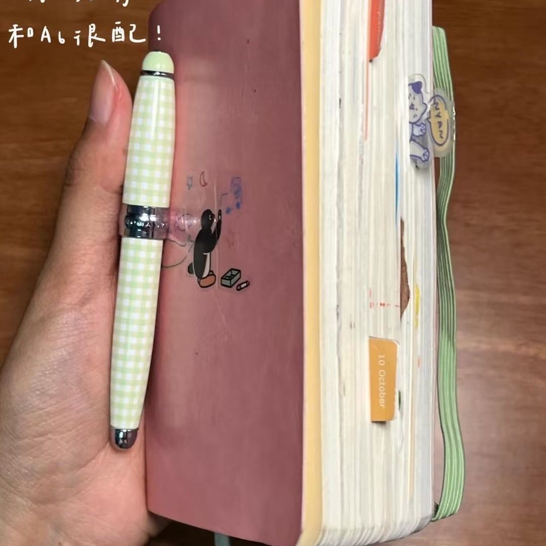Notebook Dotted A5 - Koreanischer Stil Farbseiten-Notizbuch mit Polka Dots,