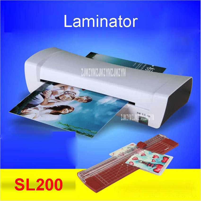Document Laminator Pouch - SL200 weiß A4 Foto Laminator Büro