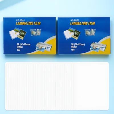 Document Laminator Pouch - 200 Stück Thermo-Laminierfolien, transparente Fotodateien, Laminierfolien,