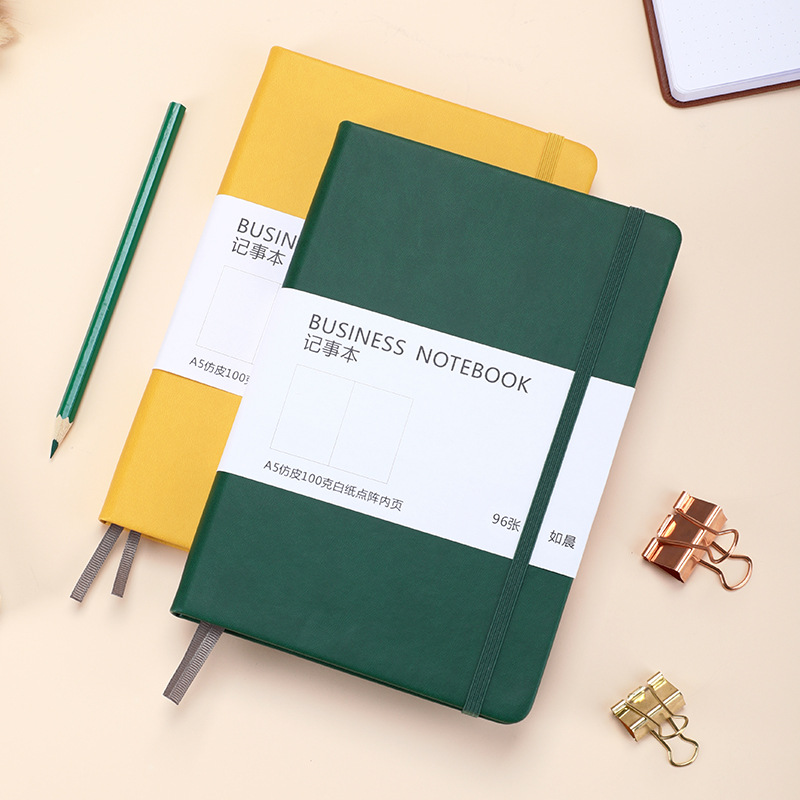 Notebook Dotted A5 - A5-Notizbücher, 4 Arten Innenseiten, 132 Blatt