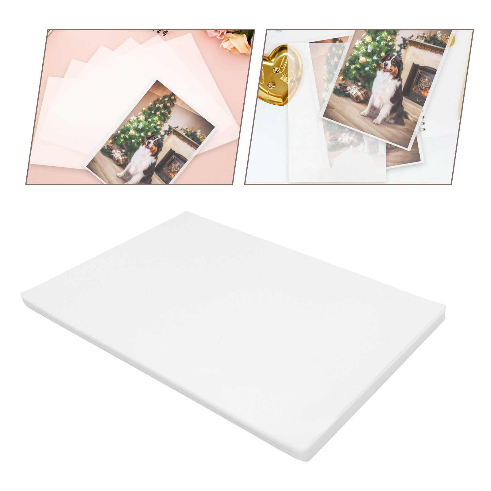 Document Laminator Pouch - 100 Stück Thermische Laminierfolien Transparente A4