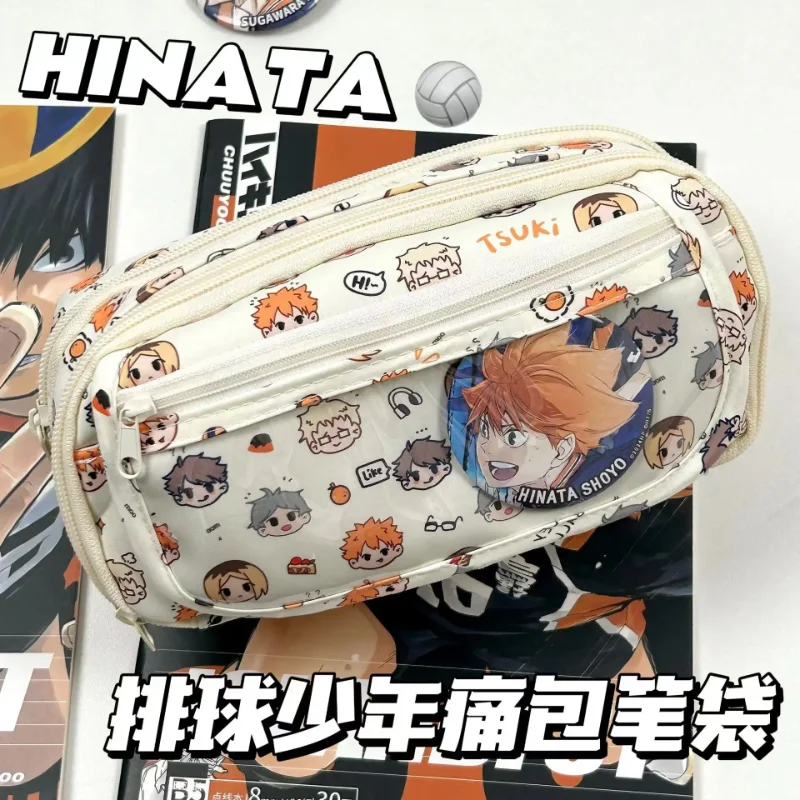 Stationery Warehouse - Anime Haikyuu!! Pain Pouch Kawaii Federmäppchen