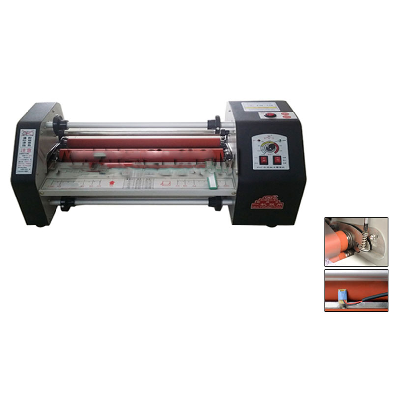 Document Laminator Pouch - Papierlaminator FM-480, Kalt- und Heizkarten-Laminiermaschine, Poster,