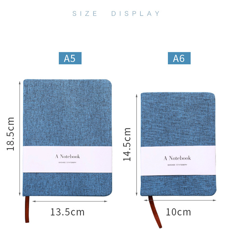 Stoffeinband Notizbuch A5 A6 G – Notebook Dotted A5 Bewertung und Preis