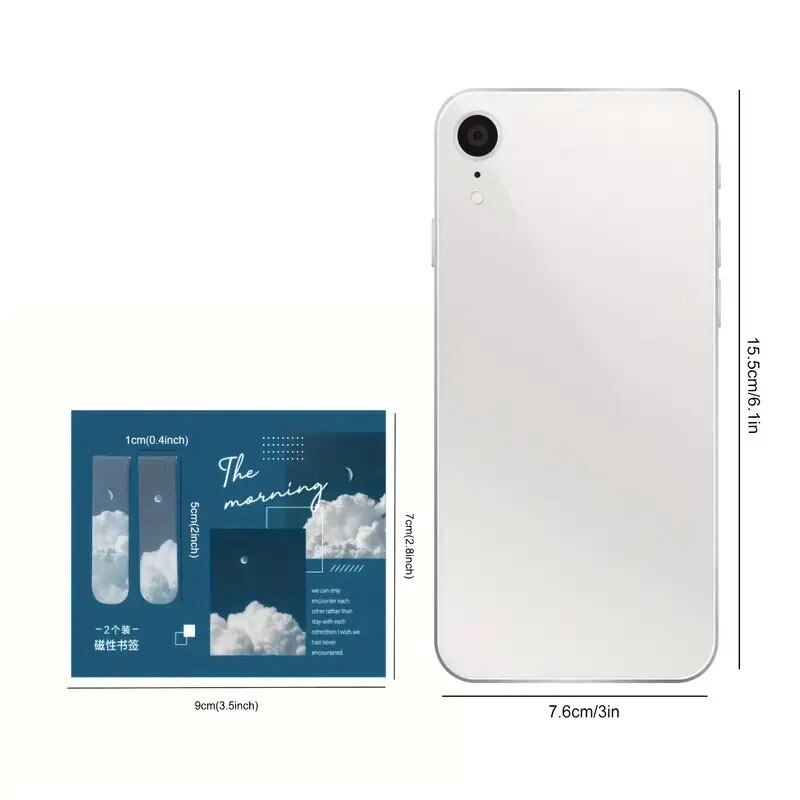 2 Stück magnetische Lesezeiche – Bookmark Magnetic Clip Bewertung und Preis