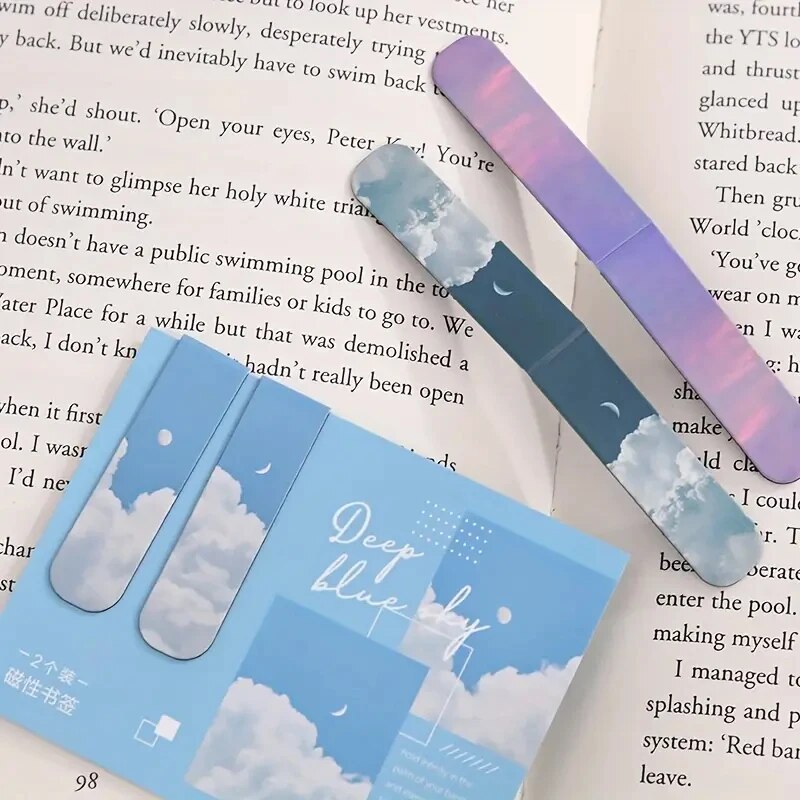 2 Stück magnetische Lesezeiche – Bookmark Magnetic Clip Bewertung und Preis
