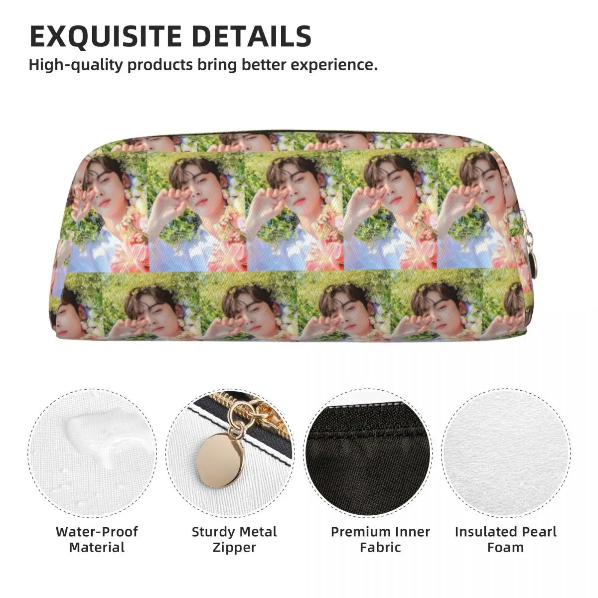 Cha EunWoo Kpop Astro Federmäp – Stationery And Office Supply Chain Bewertung und Preis