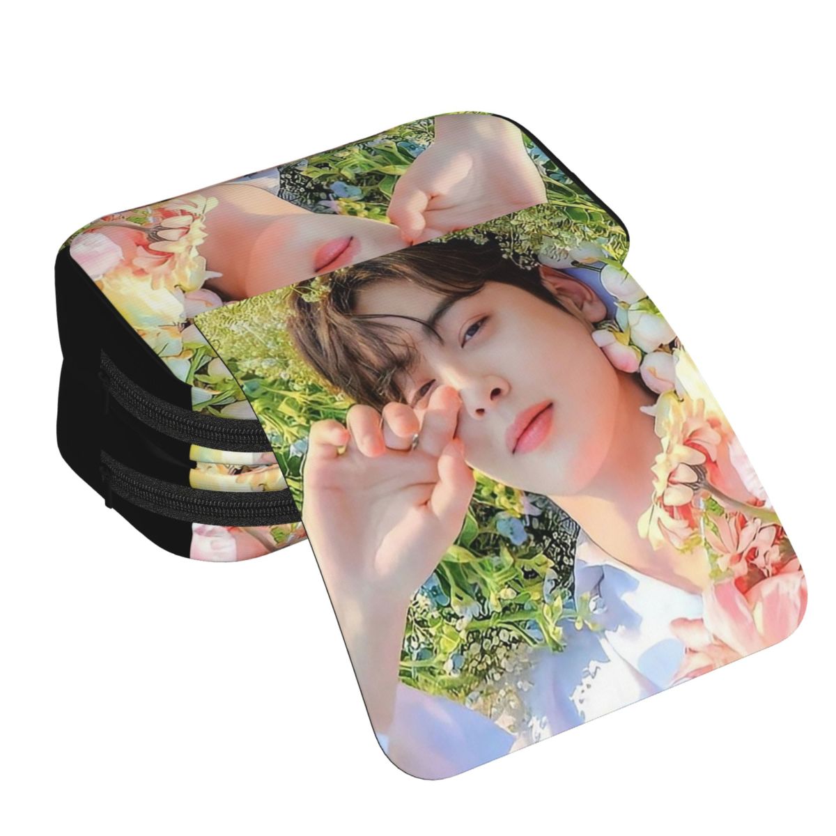Cha EunWoo Kpop Astro Federmäp – Stationery And Office Supply Chain Bewertung und Preis