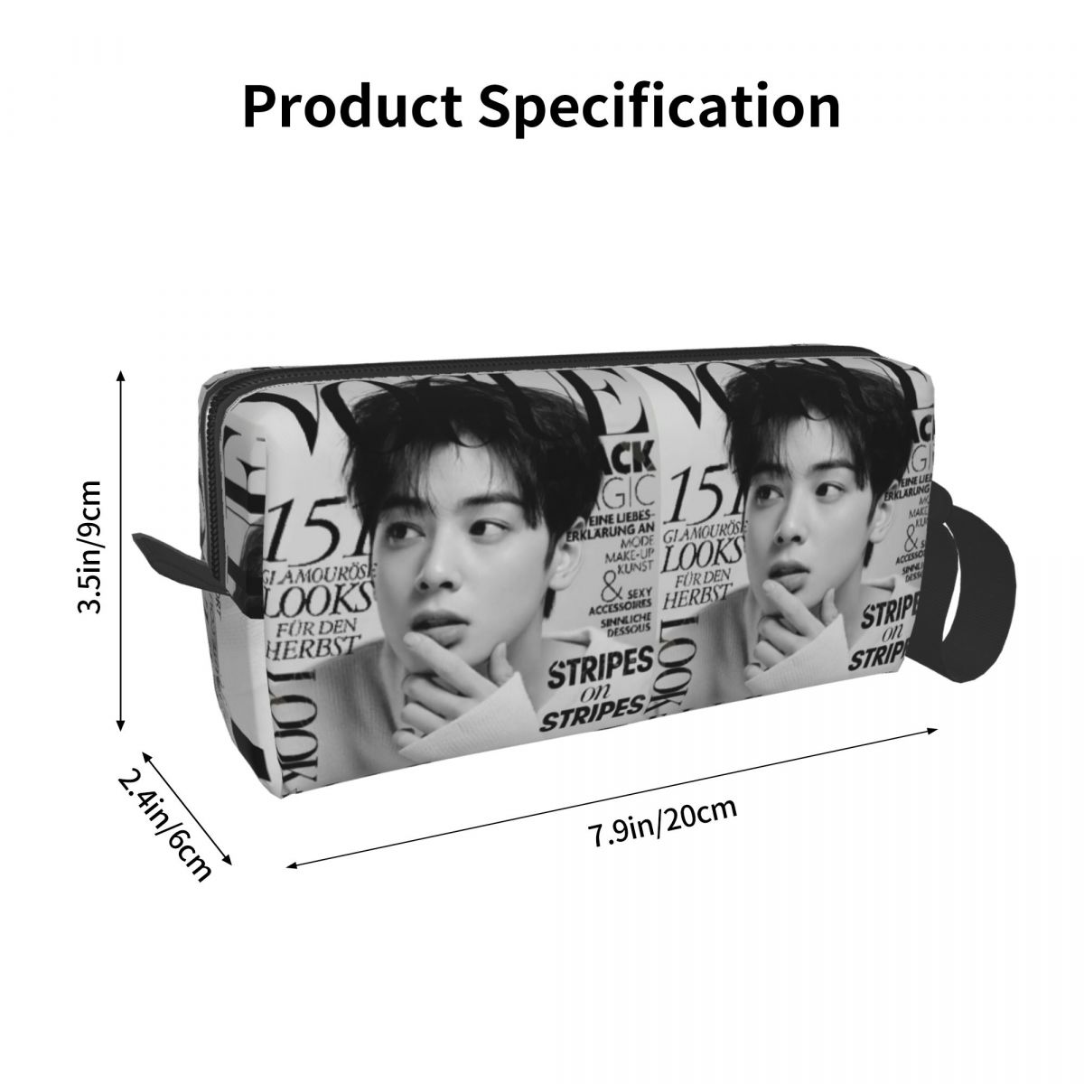 Cha EunWoo Kpop Astro Federmäp – Stationery And Office Supply Chain Bewertung und Preis