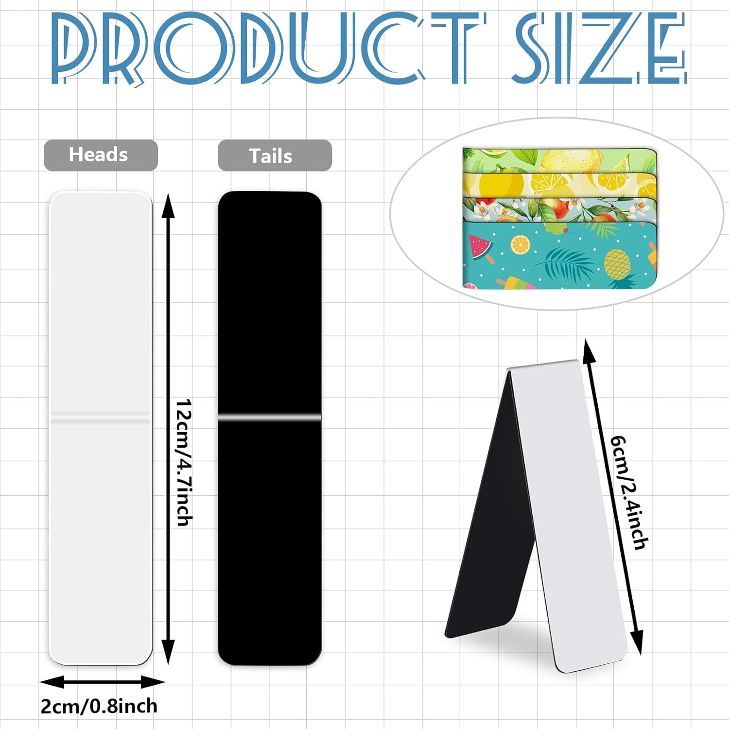 15 Stück leere magnetische Les – Bookmark Magnetic Clip Bewertung und Preis